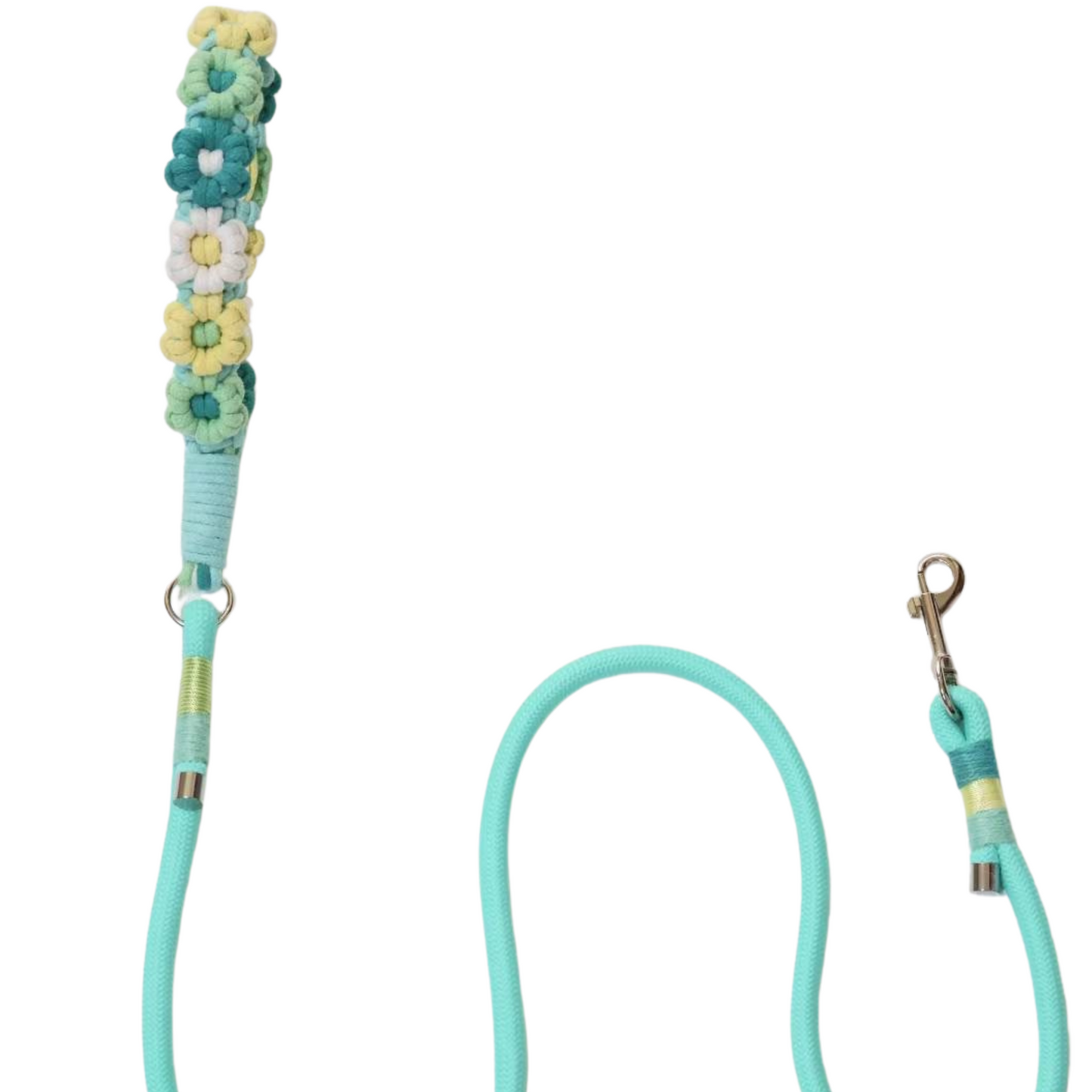 Handmade Rope Dog Leash – Soft, Durable & Lightweight for Small Dogs and Puppies
