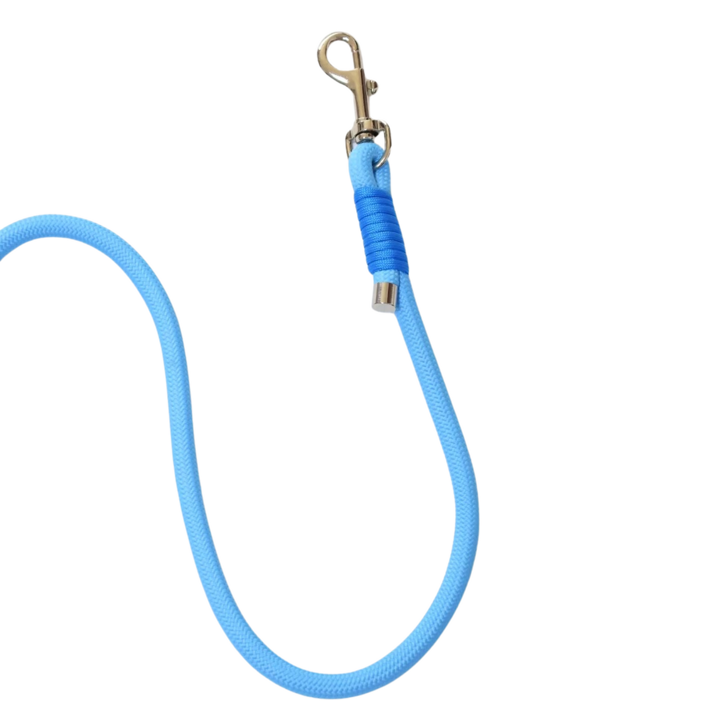 Handmade Color-Block Dog Leash – Custom Rope Leash with Original Design for Pets