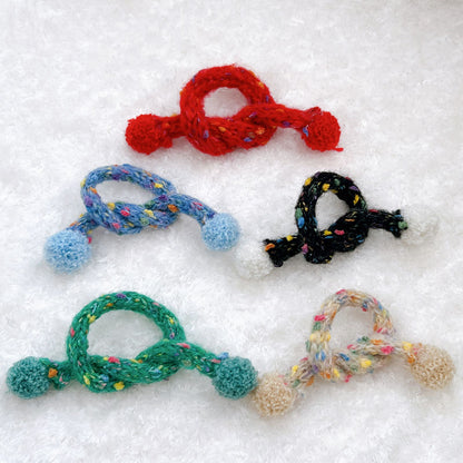 Cozy Winter Knit Set – Handcrafted Sweater Outfit for Labubu