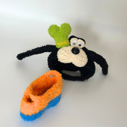 Goofy-Inspired Fuzzy Doll Outfit – Handmade Costume Set for  Labubu Dolls