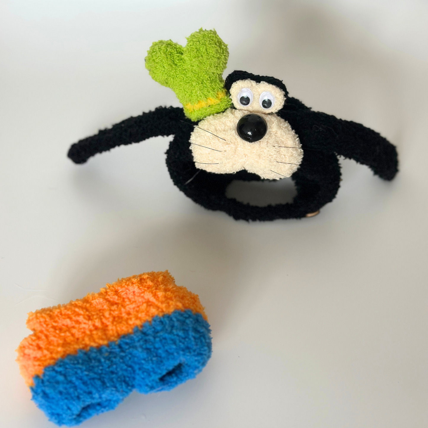 Goofy-Inspired Fuzzy Doll Outfit – Handmade Costume Set for  Labubu Dolls