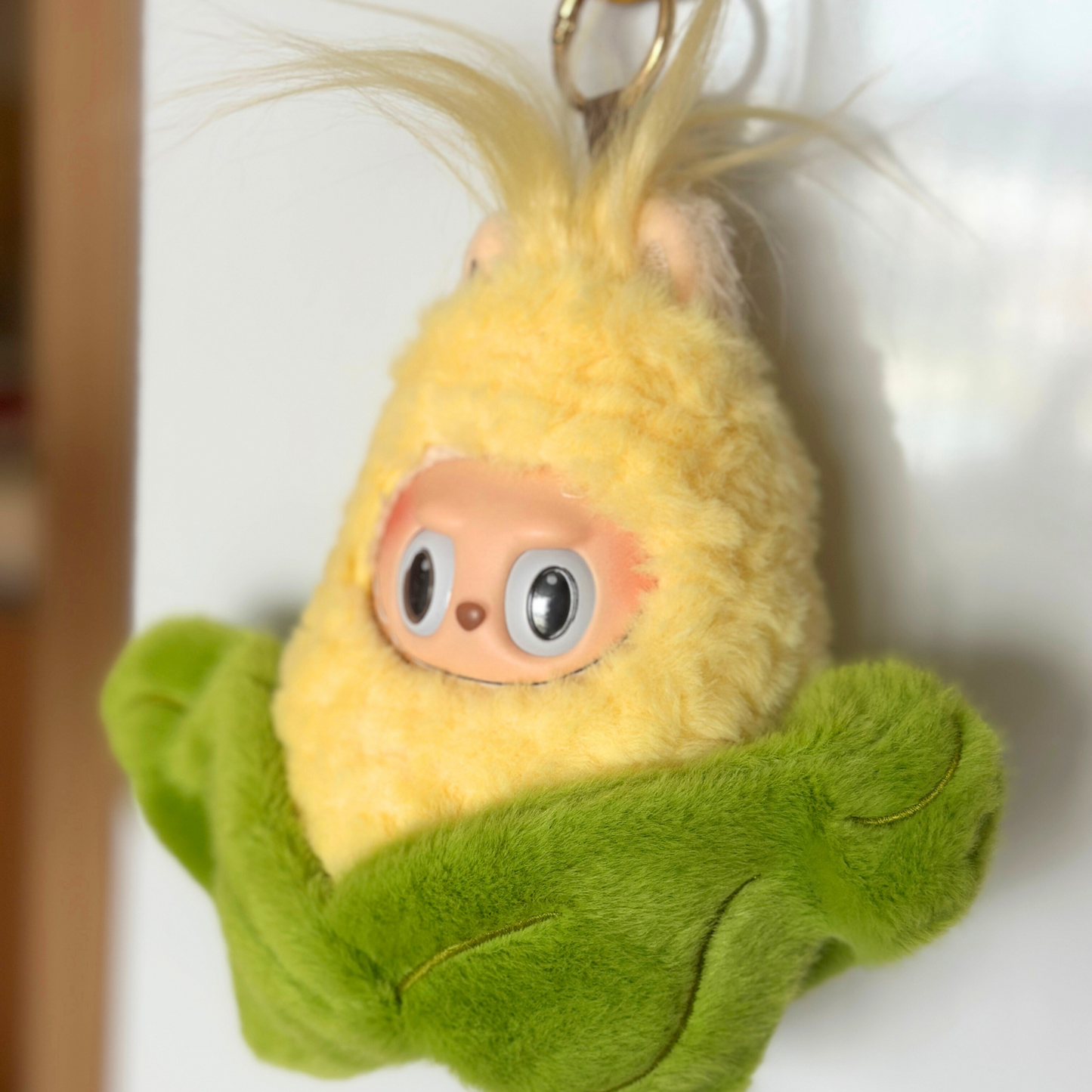 Corn-Inspired Labubu Costume – Handmade Funny Labubu Outfit for 15-17cm Labubus