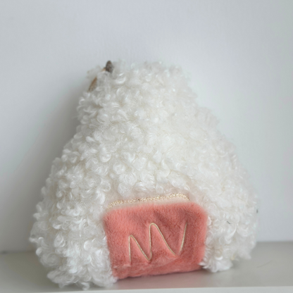 Onigiri-Inspired Labubu Outfit – Handmade Funny Costume for 17cm Labubu Dolls