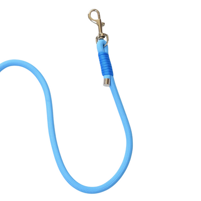Handmade Color-Block Dog Leash – Custom Rope Leash with Original Design for Pets