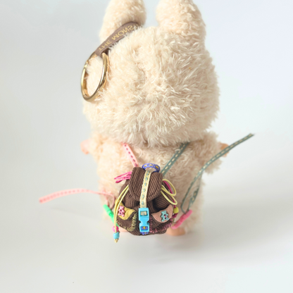 Handmade Doll Backpack – Colorful Mini School Bag for Labubu /BJD/Molly/Zsiga
